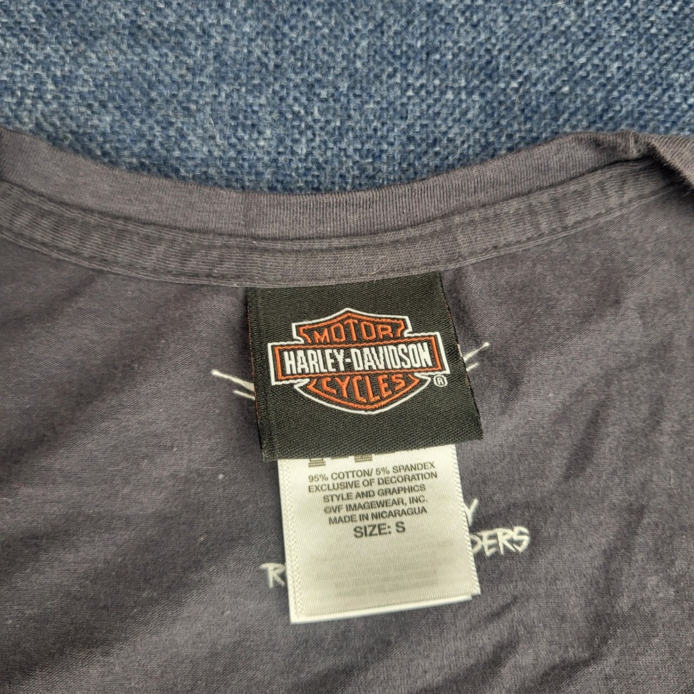 Harley Davidson Womens Graphic T-Shirt Bundle Lot of 3 XS S Biker Moto Tees - Picture 15 of 16